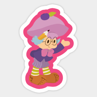 Plum Sticker